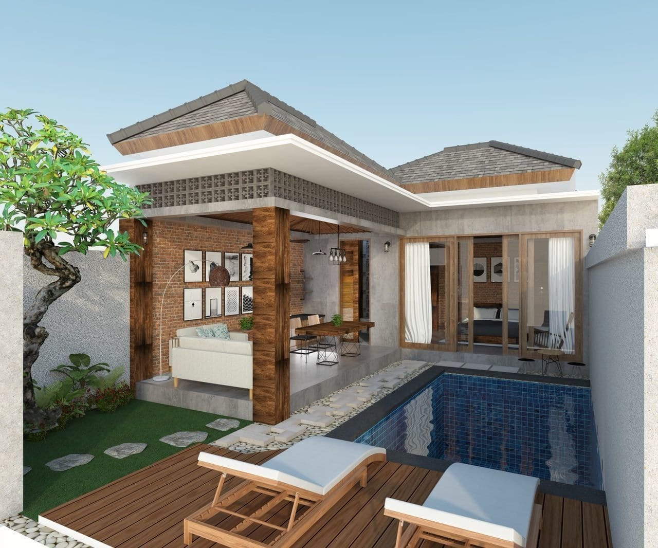 La Isla Villas Bali Canggu Exteriér fotografie